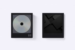 Sleek CD Player Enables Display of Cover Art like a Picture Frame